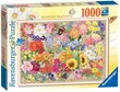 Dėlionė su gėlėmis Ravensburger Blooming Beautiful, 1000 d. цена и информация | Dėlionės (puzzle) | pigu.lt