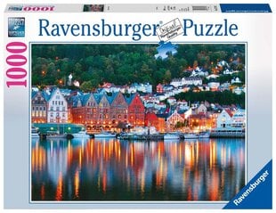 Dėlionė su kraštovaizdžiu Ravensburger Norvegija, 1000 d. kaina ir informacija | Dėlionės (puzzle) | pigu.lt