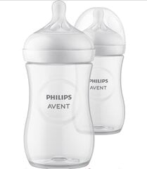 Buteliukai Philips Avent Natural Response SCY903/02, 260 ml, 2 vnt kaina ir informacija | Buteliukai kūdikiams ir jų priedai | pigu.lt