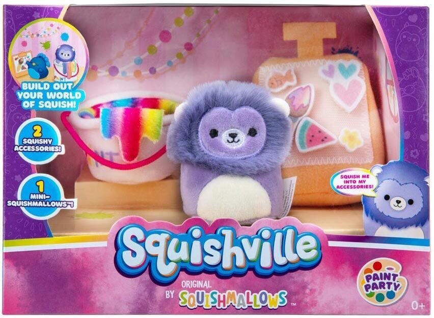 Pliušinis žaislas su velcro lipdukais Squishmallows kaina ir informacija | Žaislai mergaitėms | pigu.lt