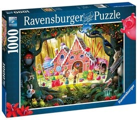 Dėlionė Ravensburger Hanselis ir Gretel, 1000 d. kaina ir informacija | Dėlionės (puzzle) | pigu.lt