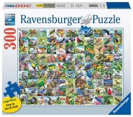 Dėlionė paukščiai Ravensburger 16937, 300 d. kaina ir informacija | Dėlionės (puzzle) | pigu.lt