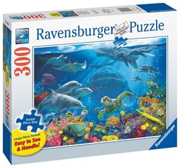 Dėlionė jūros gyvūnai Ravensburger 16829, 300 d. kaina ir informacija | Dėlionės (puzzle) | pigu.lt