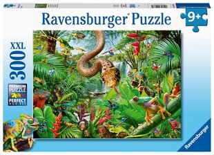 Dėlionė ropliai Ravensburger 12978, 300 d. kaina ir informacija | Dėlionės (puzzle) | pigu.lt