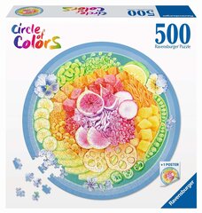 Dėlionė Ravensburger Poke Bowl, 500 d. kaina ir informacija | Dėlionės (puzzle) | pigu.lt