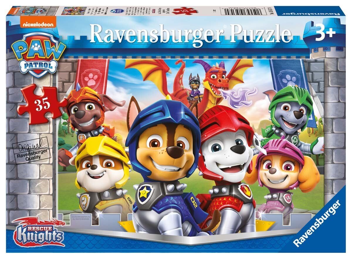 Dėlionė Ravensburger Šunyčiai Patruliai/Paw Patrol, 5617, 35 d. kaina ir informacija | Dėlionės (puzzle) | pigu.lt