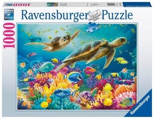 Dėlionė Ravensburger Povandeninis pasaulis, 17085, 1000 d. kaina ir informacija | Dėlionės (puzzle) | pigu.lt
