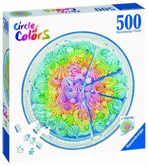 Dėlionė Ravensburger Rainbow cake, 500 d. kaina ir informacija | Dėlionės (puzzle) | pigu.lt