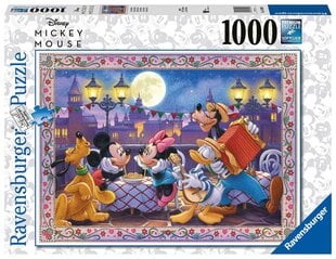 Dėlionė Ravensburger Mosaic Mickey, 1000 d. kaina ir informacija | Dėlionės (puzzle) | pigu.lt