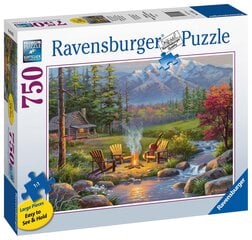 „Ravensburger“ dėlionė 2d Didelis formatas: „River Bank 750 Elements 16445“ kaina ir informacija | Dėlionės (puzzle) | pigu.lt