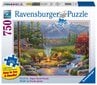 „Ravensburger“ dėlionė 2d Didelis formatas: „River Bank 750 Elements 16445“ kaina ir informacija | Dėlionės (puzzle) | pigu.lt