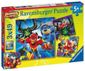 Dėlionė Ravensburger Axel ir jo komanda 3x49 det. kaina ir informacija | Dėlionės (puzzle) | pigu.lt