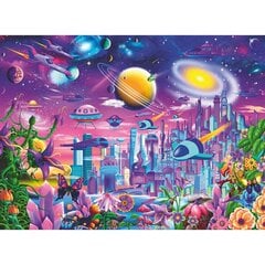 Dėlionė Ravensburger The Cosmic City, 200 d. kaina ir informacija | Dėlionės (puzzle) | pigu.lt