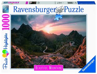 Dėlionė kalnai Ravencner 17313, 1000d. kaina ir informacija | Dėlionės (puzzle) | pigu.lt