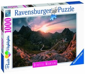 Dėlionė kalnai Ravencner 17313, 1000d. kaina ir informacija | Dėlionės (puzzle) | pigu.lt