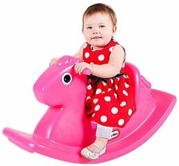 Supamas plastikinis arkliukas Little tikes, rožinis kaina ir informacija | Žaislai kūdikiams | pigu.lt