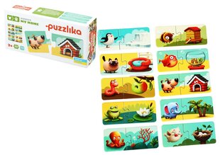 Dėlionė Puzzlika Mano namai kaina ir informacija | Dėlionės (puzzle) | pigu.lt