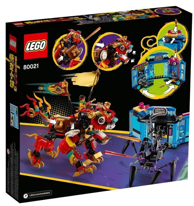 80021 LEGO® Monkie Kid rinkinys su liūtu цена и информация | Konstruktoriai ir kaladėlės | pigu.lt