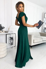 Вечернее платье женское Numoco, зеленое цена и информация | Платья | pigu.lt