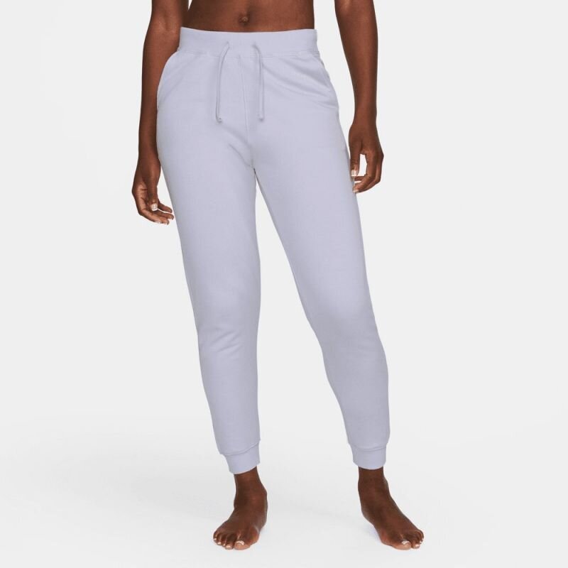 Sportinės kelnės moterims Nike Yoga Luxe, baltos kaina ir informacija | Sportinė apranga moterims | pigu.lt