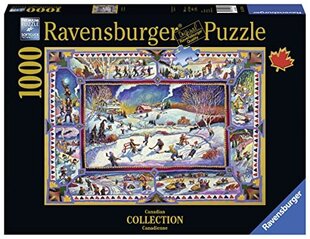 Dėlionė Ravensburger Kanados žiema, 1000 det. kaina ir informacija | Dėlionės (puzzle) | pigu.lt