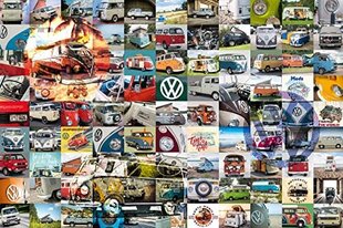 Dėlionė Ravensburger Volkswagen VW Campervan, 3000 dal. kaina ir informacija | Dėlionės (puzzle) | pigu.lt