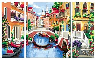 Ravensburger Creart Venetian Dreams Номера для взрослых и детей в возрасте 12 лет - набор живописи и поделки - аксессуары для домашнего декора цена и информация | Набор для рисования по номерам | pigu.lt