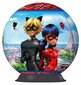 Dėlionė Ravensburger 3D Ladybug ir Cat Noir, 72 d. цена и информация | Dėlionės (puzzle) | pigu.lt