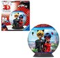 Dėlionė Ravensburger 3D Ladybug ir Cat Noir, 72 d. цена и информация | Dėlionės (puzzle) | pigu.lt