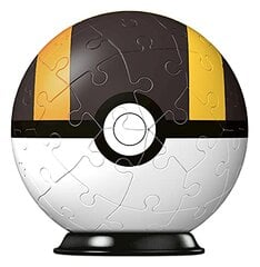 3D dėlionė Ravensburger Pokemon Ultra Ball, 54 det. kaina ir informacija | Dėlionės (puzzle) | pigu.lt