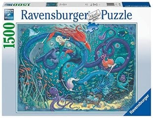 Dėlionė Ravensburger Puzzle Undinėlės, 1500 d. kaina ir informacija | Dėlionės (puzzle) | pigu.lt