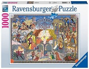 Dėlionė Romeo ir Džiuljeta Ravensburger, 1000 d. kaina ir informacija | Dėlionės (puzzle) | pigu.lt