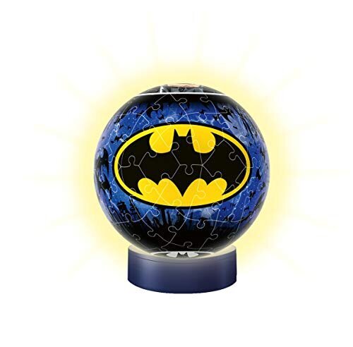 3D dėlionė Ravensburger, Betmenas šviečiantis kamuolys, 72 det. 11080 цена и информация | Žaislai berniukams | pigu.lt