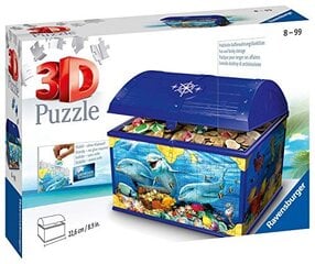 3D dėlionė Ravensburger Lobių skrynios povandeninis pasaulis kaina ir informacija | Dėlionės (puzzle) | pigu.lt