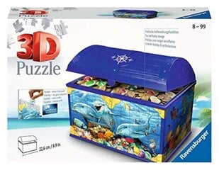 3D dėlionė Ravensburger Lobių skrynios povandeninis pasaulis kaina ir informacija | Dėlionės (puzzle) | pigu.lt