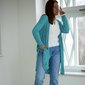Kardiganas moterims Bastet, mėlynas цена и информация | Megztiniai moterims | pigu.lt