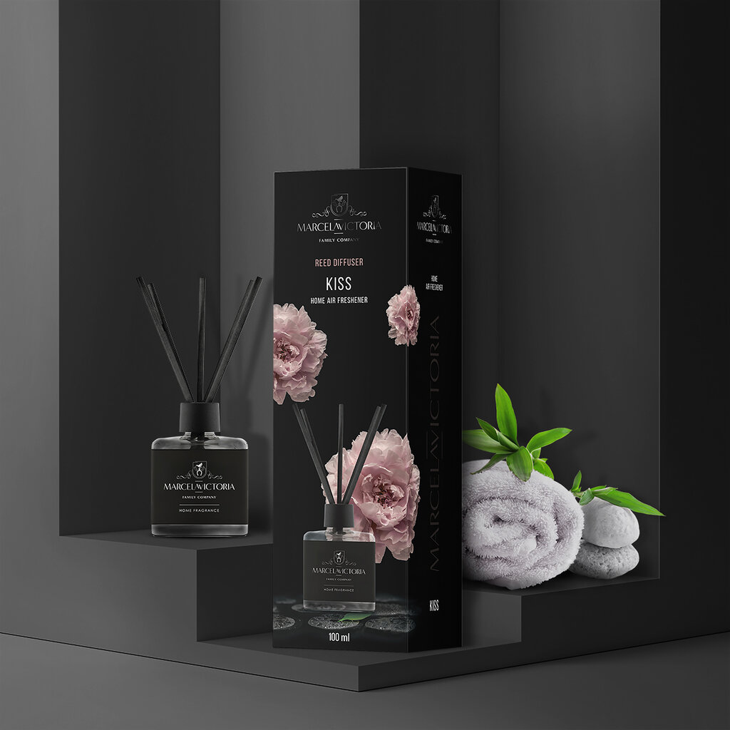 Namų kvapas Marcela Victoria Reed Diffuser Kiss, 100 ml цена и информация | Namų kvapai | pigu.lt