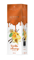 Namų kvapas Marcela Victoria Queens Reed Diffuser Vanilla & Orange, 100 ml kaina ir informacija | Namų kvapai | pigu.lt