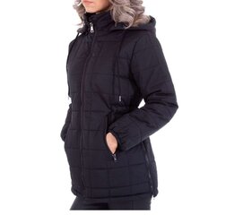 Moteriška nesezoninė striukė, White Icy, juoda kaina ir informacija | Striukės moterims | pigu.lt