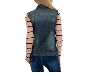 Liemenė moterims ABC Denim, mėlyna цена и информация | Женские жилеты | pigu.lt