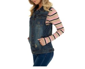 Liemenė moterims ABC Denim, mėlyna цена и информация | Женские жилеты | pigu.lt