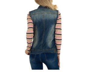 Liemenė moterims ABC Denim, mėlyna цена и информация | Женские жилеты | pigu.lt