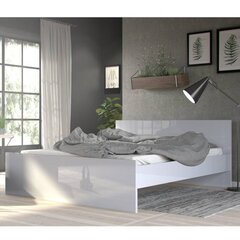 Двуспальная кровать Atrium Naia, белая цена и информация | Кровати | pigu.lt