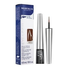 Mavala EYE LINER Brun подводка для глаз 4,5ml цена и информация | Тушь, средства для роста ресниц, тени для век, карандаши для глаз | pigu.lt