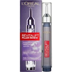 Veido serumas su hialurono rūgštimi L'Oreal Paris Revitalift Filler Renew 16 ml kaina ir informacija | Veido aliejai, serumai | pigu.lt