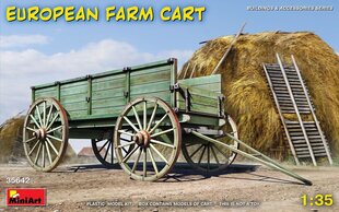 Klijuojamas Modelis MiniArt 35642 European Farm Cart 1/35 kaina ir informacija | Klijuojami modeliai | pigu.lt