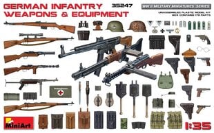 Klijuojamas Modelis MiniArt 35247 German Infantry Weapons & Equipment 1/35 kaina ir informacija | Klijuojami modeliai | pigu.lt