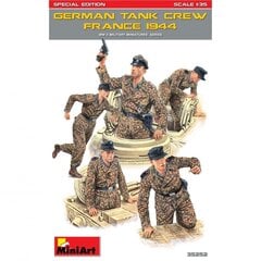 Klijuojamas Modelis MiniArt 35252 German Tank Crew (France 1944) Special Edition 1/35 цена и информация | Склеиваемые модели | pigu.lt