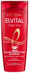 Šampūnas dažytiems plaukams L'Oreal Paris Elvital Color-Vive 400 ml kaina ir informacija | Šampūnai | pigu.lt