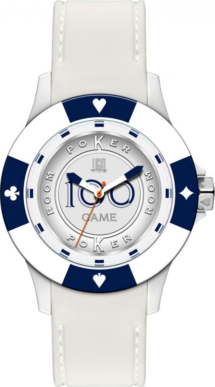 Laikrodis moterims Light Time Poker цена и информация | Moteriški laikrodžiai | pigu.lt
